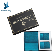 HỘP KHĂN QUÀ TẶNG CHO SPA, THẨM MỸ VIỆN GIÁ RẺ IN LOGO THEO YÊU CẦU